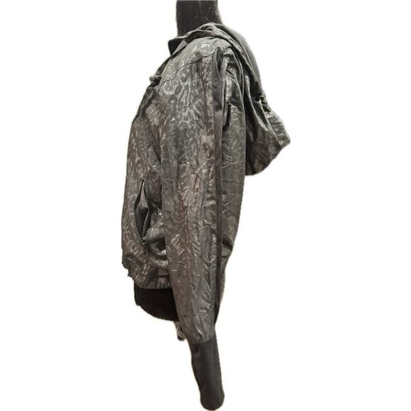 ZYIA Active Black Windbreaker Lightweight Water-Resistant Jacket - S - Picture 2 of 4